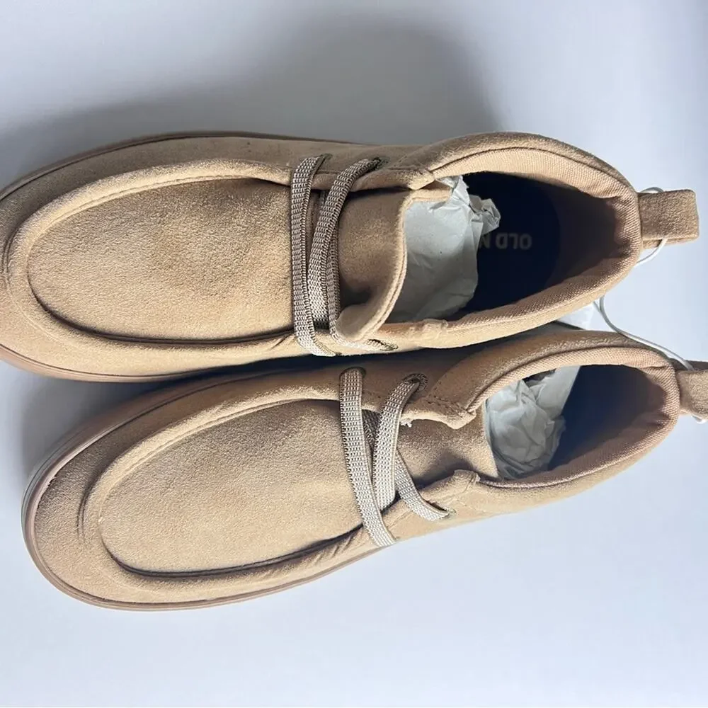 Old Navy Boy's High-Top  Acacia Koolabe Sue Faux-Suede Elastic-Lace Sneakers